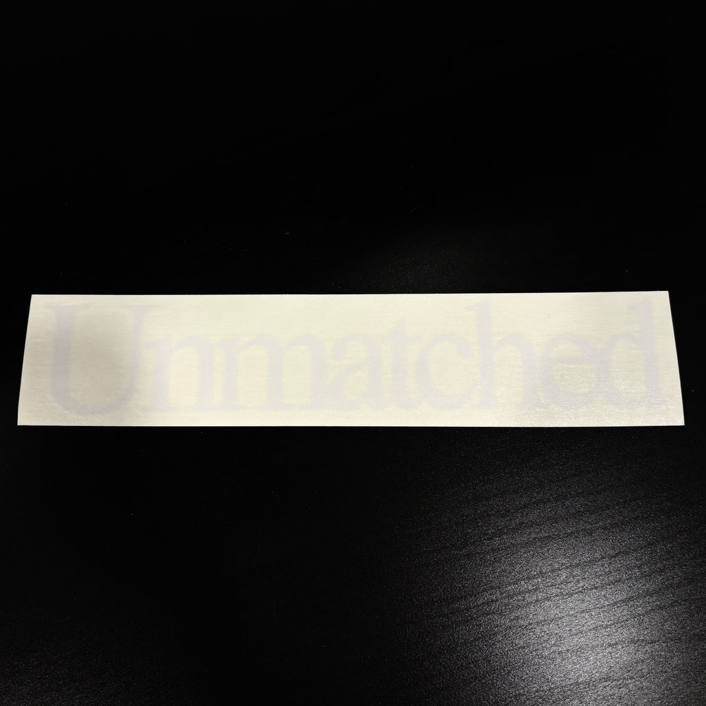 unmatched v1 sticker